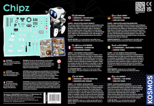 Kosmos Chipz Ηλεκτρονικό Ρομποτικό Παιχνίδι για 8 617127 - Image 2