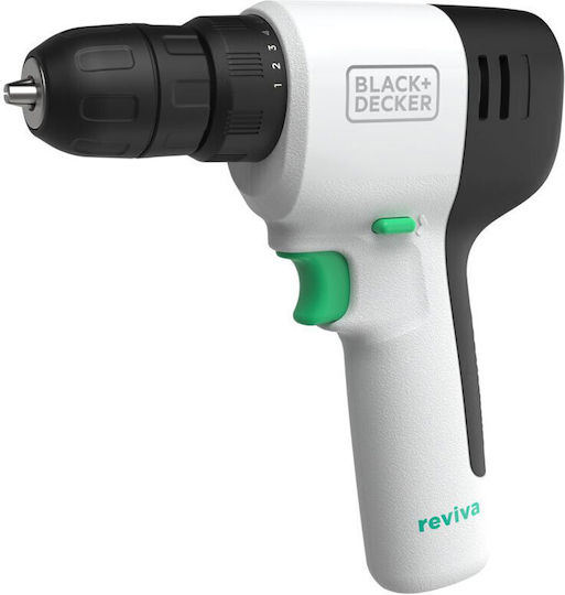 Black & Decker Reviva Δραπανοκατσάβιδο Μπαταρίας 12V 1x1.5Ah REVDD12C