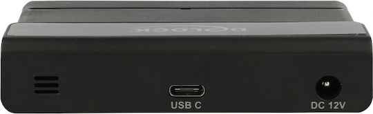 DeLock USB 3.1 Hub 4 Θυρών με σύνδεση USB-C και Εξωτερική Παροχή Ρεύματος (64053) - Image 3