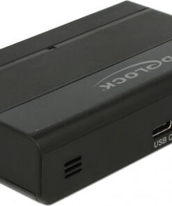 Alternative view of DeLock USB 3.1 Hub 4 Θυρών με σύνδεση USB-C και Εξωτερική Παροχή Ρεύματος (64053)