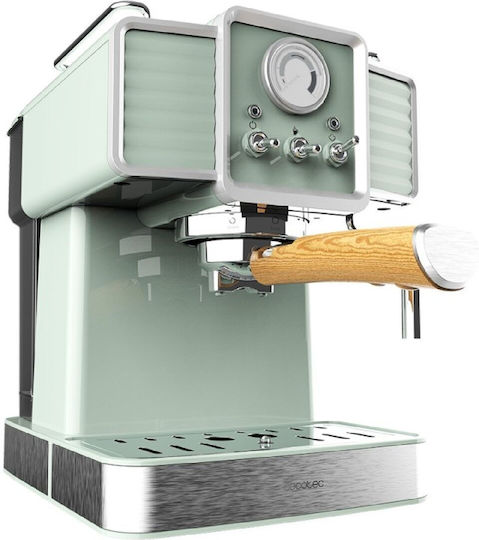 Cecotec Express Power Espresso 20 Traditional Μηχανή Espresso 1350W Πίεσης 20bar Light Green - Image 4