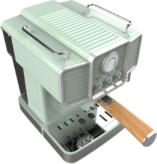 Cecotec Express Power Espresso 20 Traditional Μηχανή Espresso 1350W Πίεσης 20bar Light Green - Image 5