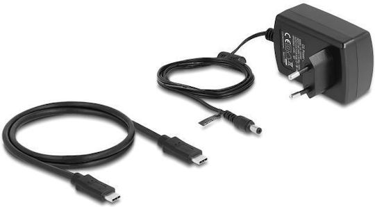 DeLock USB Type-C 3.1 Docking Station Docking Station για 2 Σκληρούς Δίσκους SATA 2.5" / 3.5" με σύνδεση USB 3.1 (63957) - Image 6