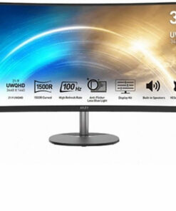 Alternative view of MSI MP341CQ VA Curved Gaming Monitor 34" QHD 3440x1440 με Χρόνο Απόκρισης 4ms GTG