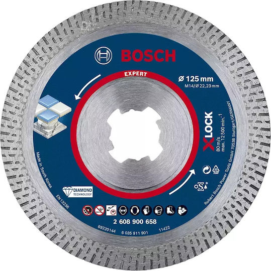 Bosch Δίσκος Κοπής Δομικών Υλικών 115mm 2608900657