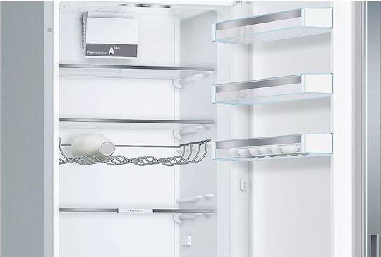 Bosch Ψυγειοκαταψύκτης 340lt Υ201xΠ60xΒ65εκ. Inox KGE39AICA - Image 3