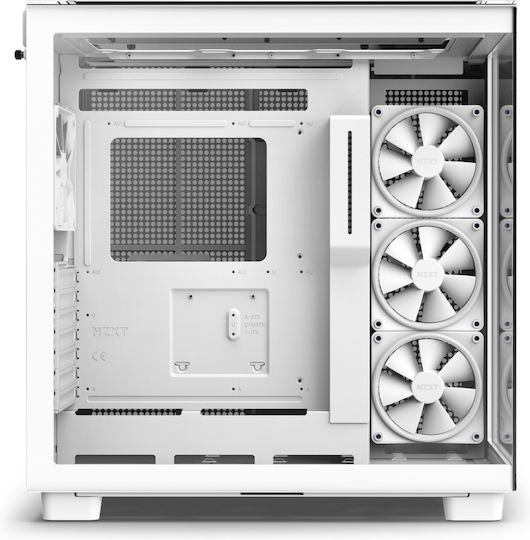 NZXT H9 Elite Gaming Midi Tower Κουτί Υπολογιστή Λευκό - Image 4