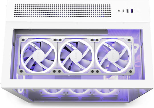 NZXT H9 Elite Gaming Midi Tower Κουτί Υπολογιστή Λευκό - Image 3