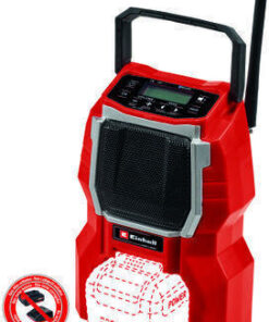 Alternative view of Einhell TC-RA 18 Li BT Solo Φορητό Ραδιόφωνο Επαναφορτιζόμενο με Bluetooth Κόκκινο