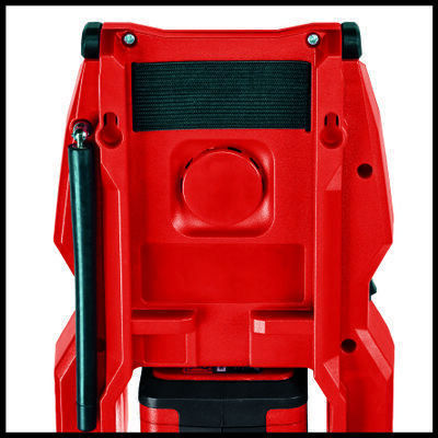 Einhell TC-RA 18 Li BT Solo Φορητό Ραδιόφωνο Επαναφορτιζόμενο με Bluetooth Κόκκινο - Image 5