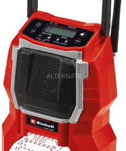 Einhell TC-RA 18 Li BT Solo Φορητό Ραδιόφωνο Επαναφορτιζόμενο με Bluetooth Κόκκινο