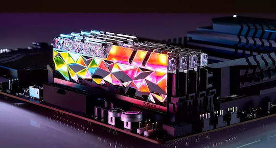 G.Skill Trident Z Royal Elite DDR4 64GB RAM με 4x16GB Modules και Ταχύτητα 3600 για Desktop F4-3600C16Q-64GTESC - Image 5