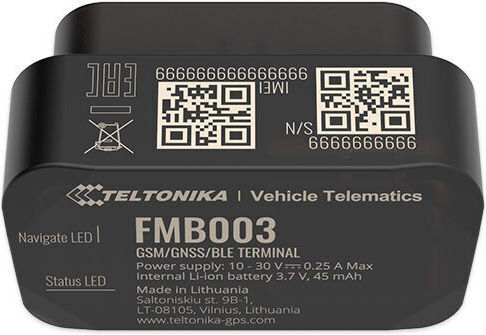 Teltonika OBD GPS Tracker FMB003 Bluetooth για Αυτοκίνητα - Image 3