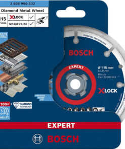 Alternative view of Bosch Expert Diamond Metal Wheel X-Lock Δίσκος Κοπής Μετάλλου 115mm 2608900532