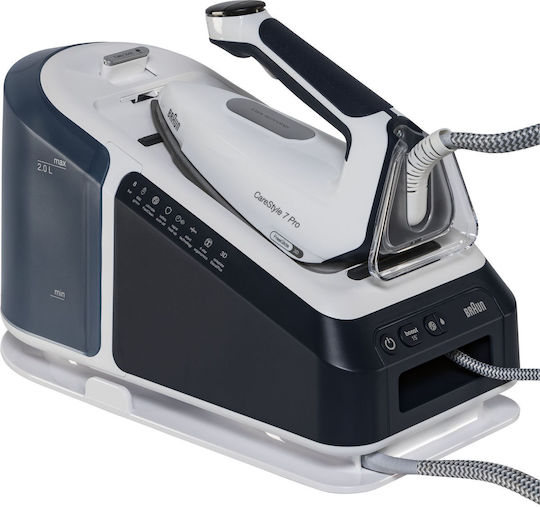 Braun CareStyle 7 Pro IS7282BL Σύστημα Σιδερώματος Πίεσης 8bar με Δοχείο 2lt - Image 2