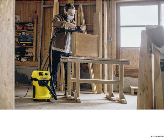 Karcher WD 3 P V-17/4/20 Σκούπα Υγρών / Στερεών 1000W με Πλαστικό Κάδο 17lt - Image 4