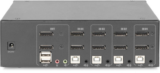 Digitus DS-12882 KVM Switch 4 Port Dual Display 4K - Image 2