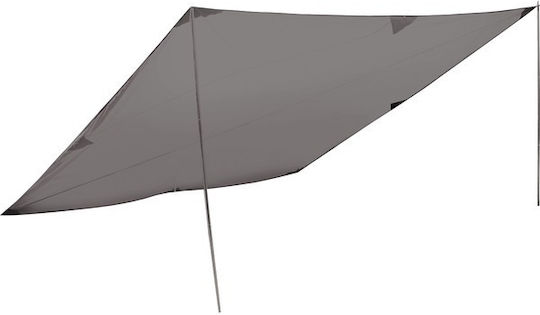 High Peak Tarp 2 Σκίαστρο Παραλίας Γκρι 400x200εκ. 10034 - Image 2