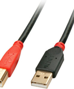 Lindy USB 2.0 Cable USB-A male - USB-B male Μαύρο 15m 42762