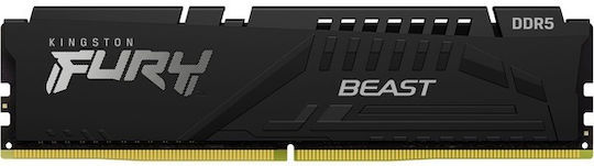 Kingston Fury Beast DDR5 με Module 1x8GB και Ταχύτητα 5600 για Desktop KF556C36BBE-8 - Image 2