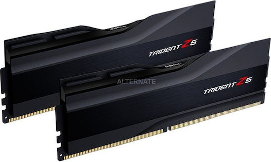G.Skill Trident Z5 DDR5 32GB RAM με 2x16GB Modules και Ταχύτητα 6000 για Desktop F5-6000J3238G32GX2-TZ5K - Image 3