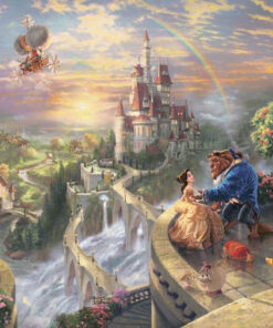 Alternative view of Puzzle Beauty and Beast 2D 500 Κομμάτια 59926