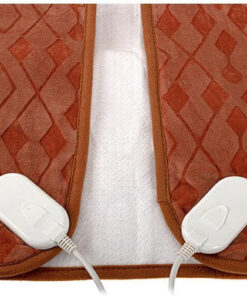 Alternative view of Camry CR 7436 CR7436 Διπλό Ηλεκτρικό Υπόστρωμα Πλενόμενο με Χρονοδιακόπτη Καφέ 120W 150x160εκ.