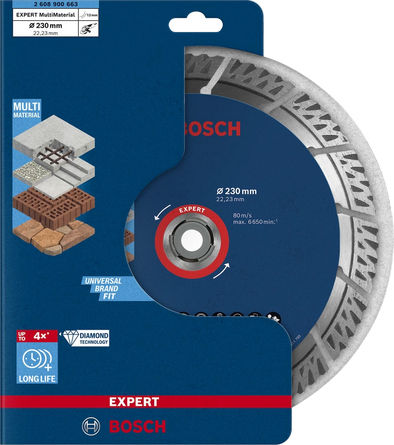 Bosch Δίσκος Κοπής Δομικών Υλικών 150mm 2608900661 - Image 2