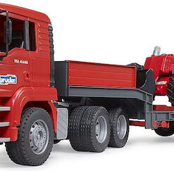 Alternative view of Bruder Trailer and Manitou Telehandler Φορτηγό 1:16 για 3+ Ετών