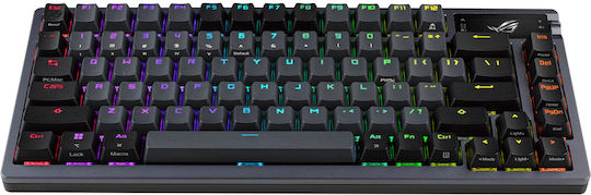 Asus ROG Azoth Ασύρματο Gaming Μηχανικό Πληκτρολόγιο με ROG NX Red διακόπτες και RGB φωτισμό (Αγγλικό US) - Image 4