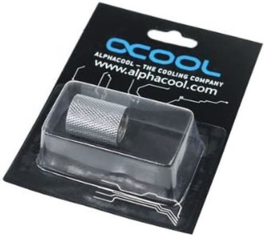 Alphacool HF Muffer G1/4 Inner Thread to G1/4 IG SR Fittings Ασημί 64218 - Image 2