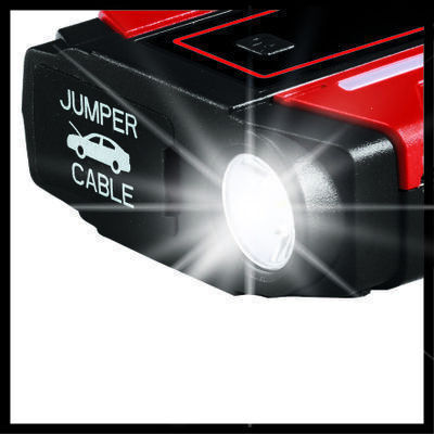 Einhell CE-JS 8 Φορητός Εκκινητής Μπαταρίας Αυτοκινήτου 7500mAh με Power Bank / Φακό / USB 12V 1091511 - Image 2