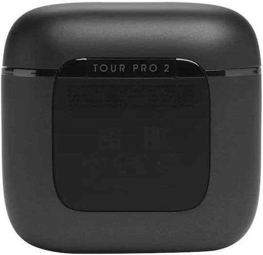 JBL Tour Pro 2 In-ear Bluetooth Handsfree Ακουστικά με Αντοχή στον Ιδρώτα και Θήκη Φόρτισης Μαύρα - Image 7