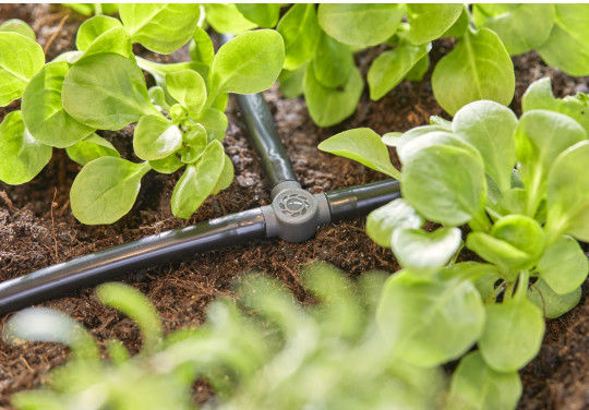 Gardena 13211-20 Σύνδεσμος Σωλήνων Ποτίσματος 4.6mm 10τμχ Μαύρο - Image 2