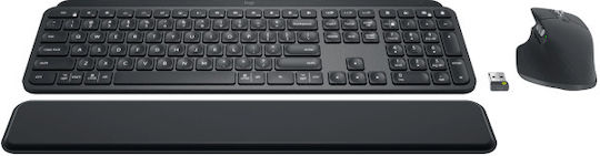 Logitech MX Keys Combo For Business Gen 2 Ασύρματο Bluetooth Σετ Πληκτρολόγιο & Ποντίκι Αγγλικό US - Image 2