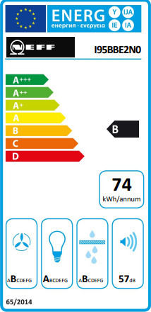 Neff I95BBE2N0 Απορροφητήρας Καμινάδα 90cm Inox - Image 2