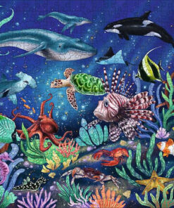 Alternative view of Puzzle Sea Animals 2D 500 Κομμάτια 17515