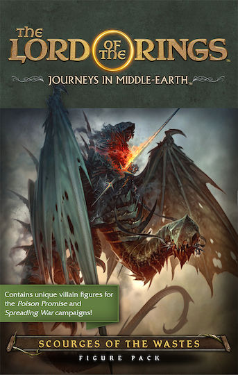 Επέκταση Παιχνιδιού Lord of The Rings Journeys In Middle-earth: Scourges of The Wastes για 1-5 Παίκτες 14+ Ετών GD0181 (EN) Fantasy Flight - Image 2