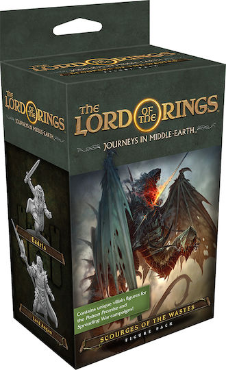 Επέκταση Παιχνιδιού Lord of The Rings Journeys In Middle-earth: Scourges of The Wastes για 1-5 Παίκτες 14+ Ετών GD0181 (EN) Fantasy Flight