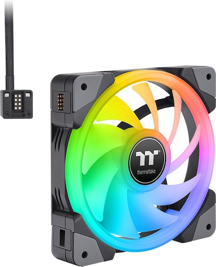 Thermaltake Swafan EX14 Set Case Fan 140mm με RGB Φωτισμό και Σύνδεση 9-Pin 3τμχ - Image 2