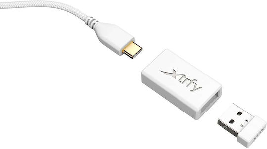 Xtrfy M8 Ασύρματο Gaming Ποντίκι Λευκό - Image 6