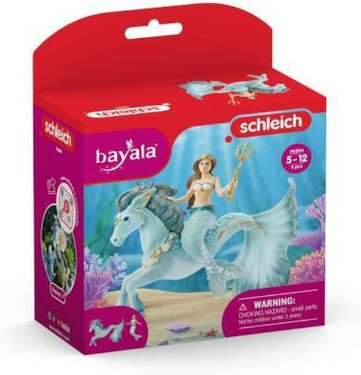 Schleich-S Παιχνίδι Μινιατούρα Mermaid Eyela On Underwater Horse για 5-12 Ετών 70594 - Image 3