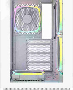 Alternative view of Montech Sky Two Gaming Midi Tower Κουτί Υπολογιστή με RGB Φωτισμό Λευκό