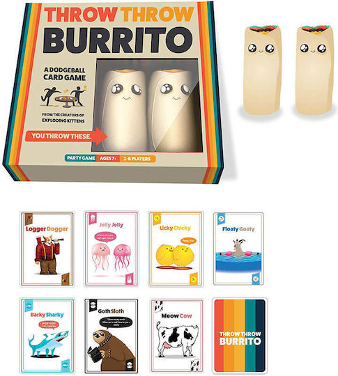 Επιτραπέζιο Παιχνίδι Throw Throw Burrito για 2-6 Παίκτες 7+ Ετών EKTTBOE (EN) Exploding Kittens - Image 4