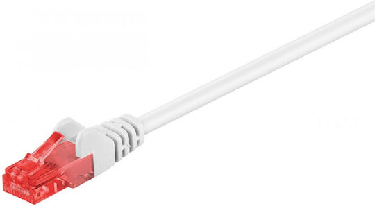 Goobay U/UTP Cat.6 Καλώδιο Δικτύου Ethernet 15m Λευκό 1τμχ 68639