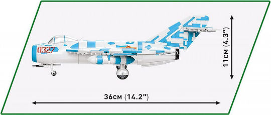 Cobi Τουβλάκια Vietnam War MIG17 Nato Code Fresco για 7+ Ετών 577τμχ COBI-2424 - Image 5