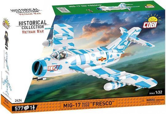 Cobi Τουβλάκια Vietnam War MIG17 Nato Code Fresco για 7+ Ετών 577τμχ COBI-2424 - Image 4
