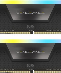 Alternative view of Corsair Vengeance DDR5 48GB RAM με 2x24GB Modules και Ταχύτητα 5200 για Desktop CMH48GX5M2B5200C38
