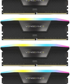 Alternative view of Corsair Vengeance RGB DDR5 64GB RAM με 4x16GB Modules και Ταχύτητα 6600 για Desktop CMH64GX5M4B6600C32