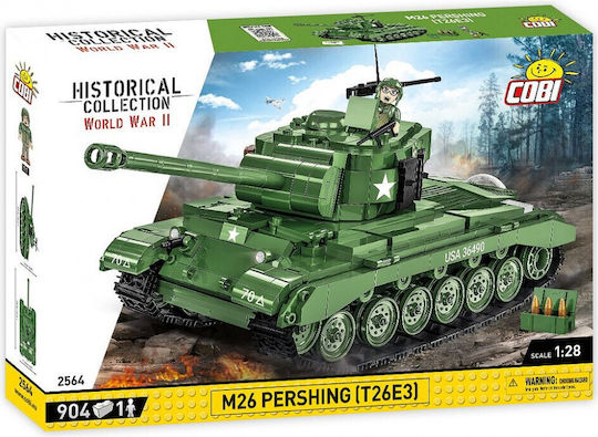Cobi Τουβλάκια Historical Collection WWII M26 Pershing T26E3 για 10+ Ετών 904τμχ COBI-2564